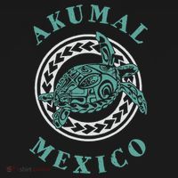 Akumal Mexico Tribal Tattoo Sea Turtle Baby Bodysuit thumb 2