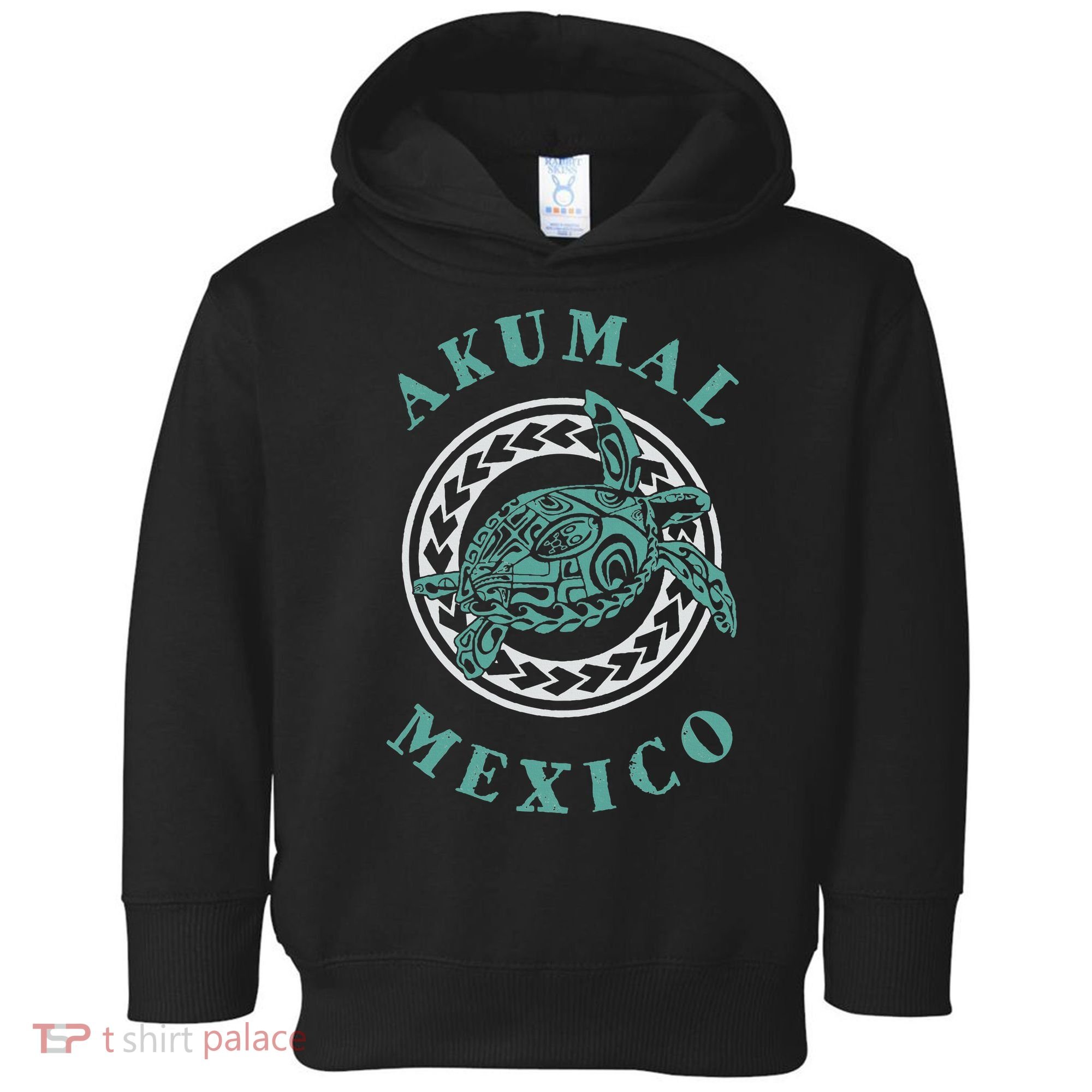 Akumal Mexico Tribal Tattoo Sea Turtle Toddler Hoodie