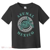 Akumal Mexico Tribal Tattoo Sea Turtle Toddler T-Shirt thumb 0