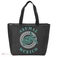Akumal Mexico Tribal Tattoo Sea Turtle Tote Bag thumb 0