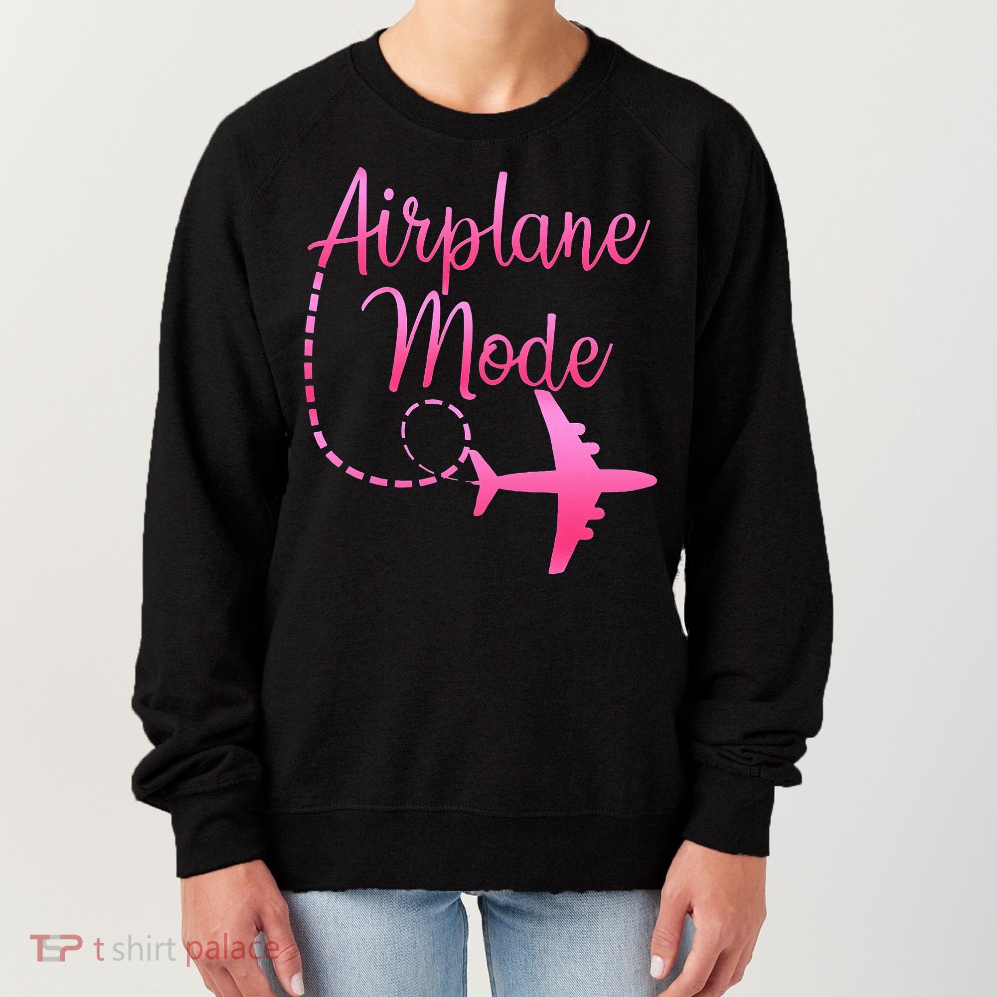 Airplane Mode Traveling Vacation For Womens Women's Sweatshirt