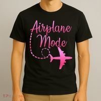Airplane Mode Traveling Vacation For Womens T-Shirt thumb 3
