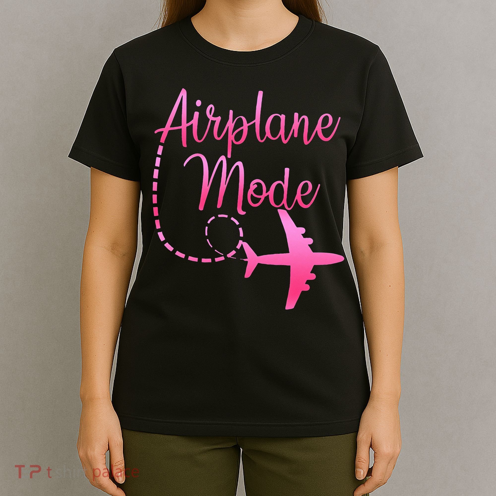 Airplane Mode Traveling Vacation For Womens T-Shirt