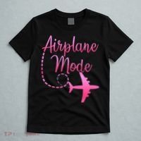 Airplane Mode Traveling Vacation For Womens T-Shirt thumb 5