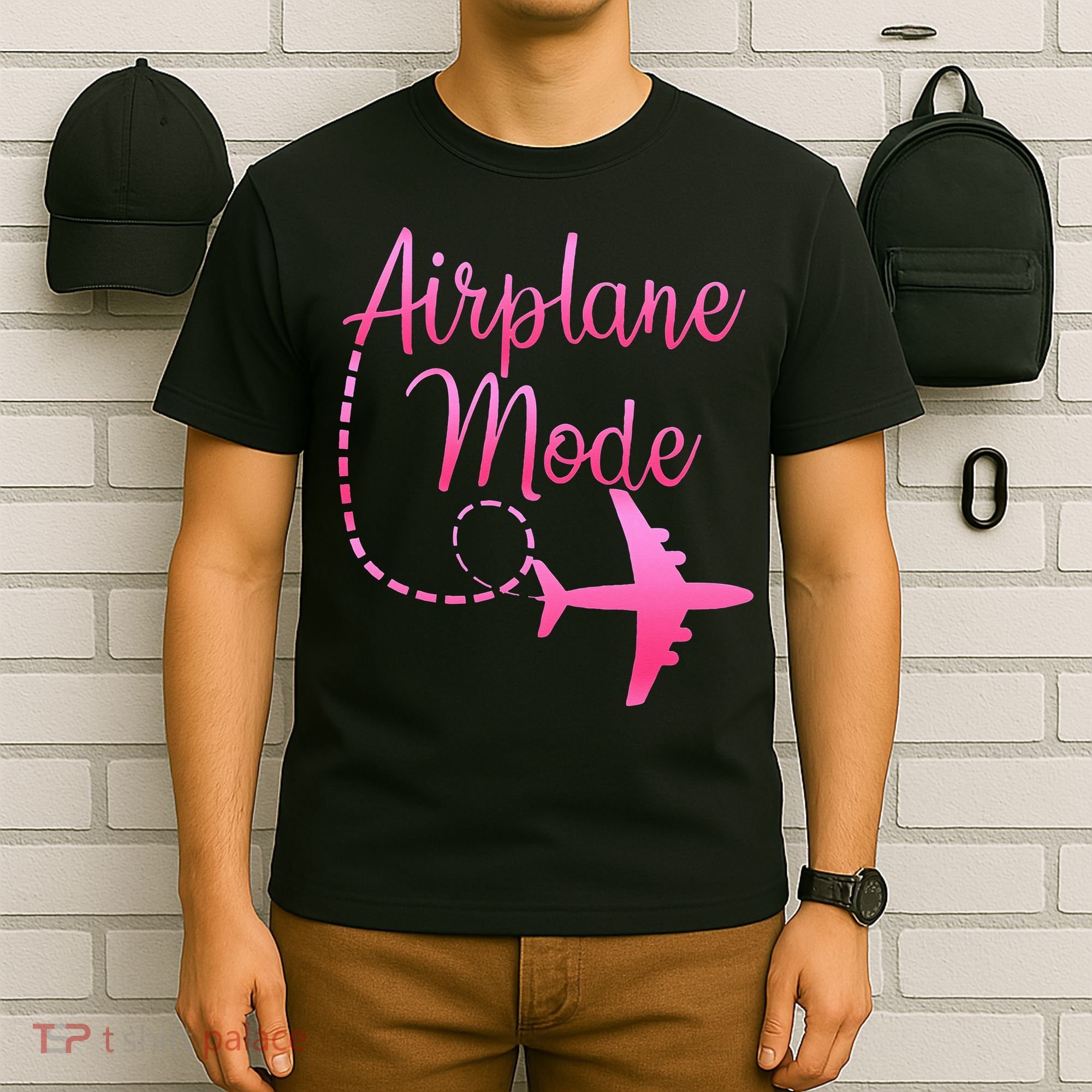 Airplane Mode Traveling Vacation For Womens T-Shirt
