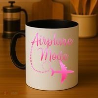 Airplane Mode Traveling Vacation For Womens Coffee Mug thumb 4