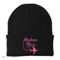 Airplane Mode Traveling Vacation For Womens Beanie thumb 0
