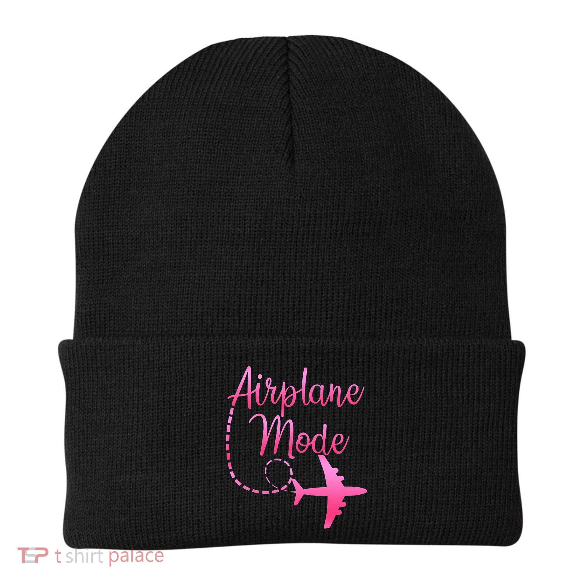 Airplane Mode Traveling Vacation For Womens Beanie