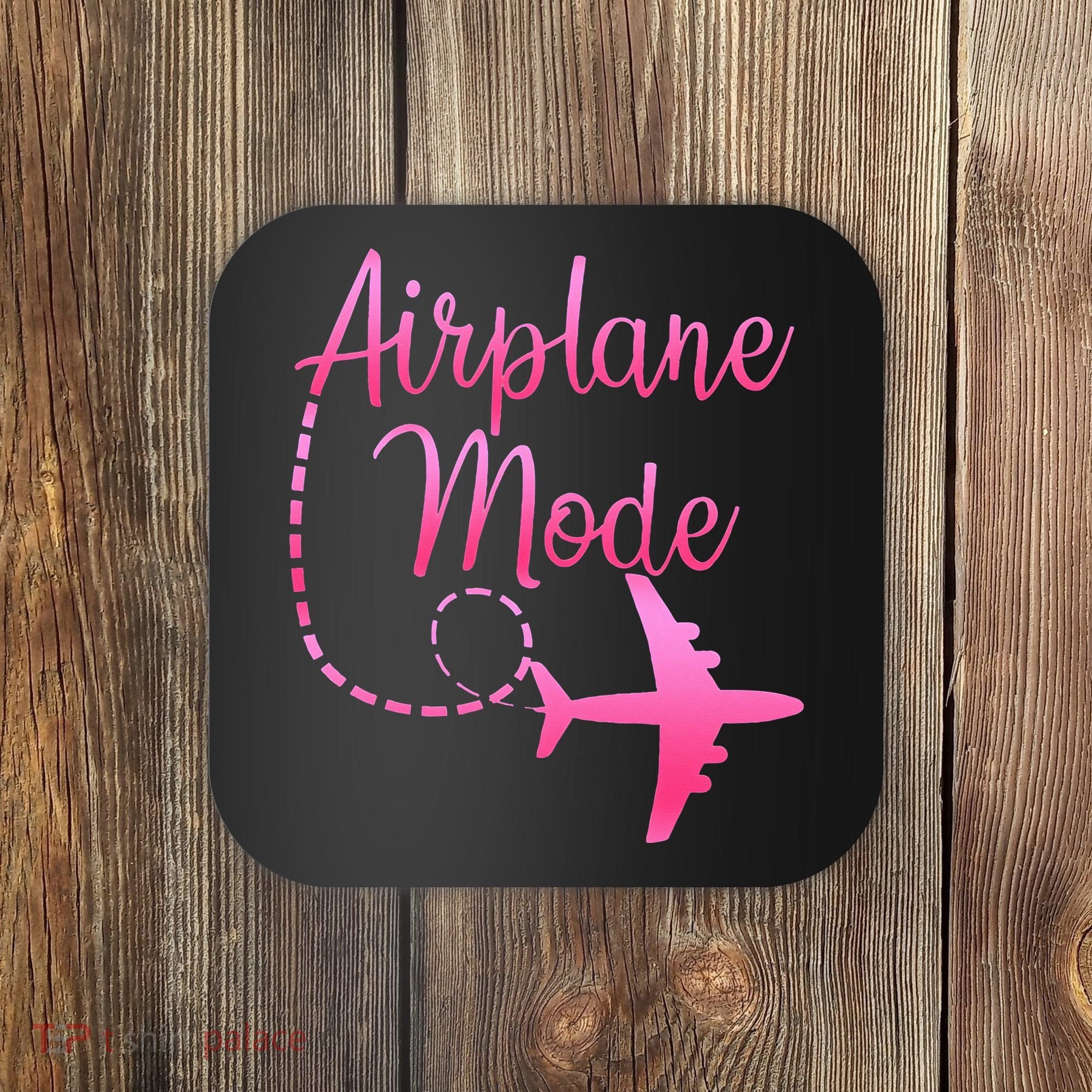 Airplane Mode Traveling Vacation For Womens Coaster