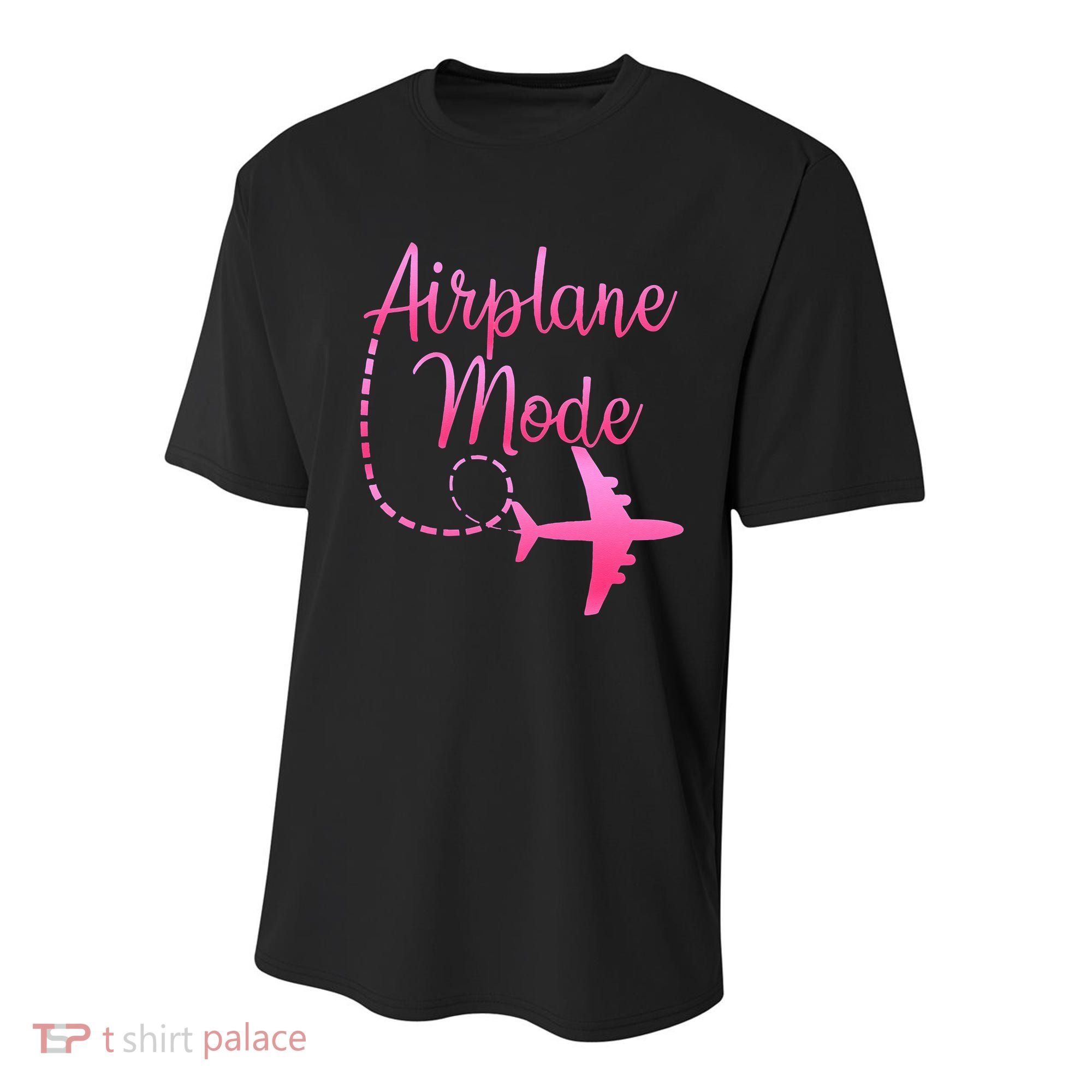 Airplane Mode Traveling Vacation For Womens Youth Performance Sprint T-Shirt