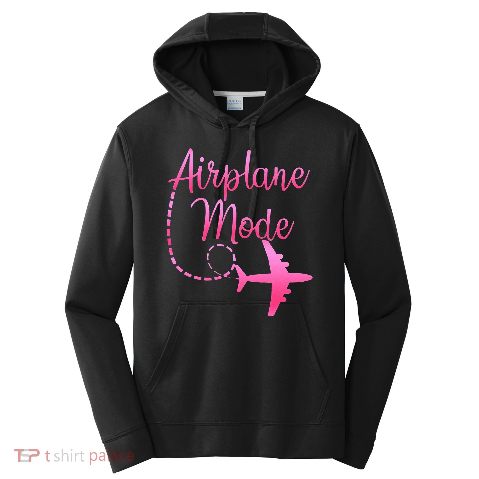 Airplane Mode Traveling Vacation For Womens Performance Fleece Hoodie