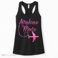 Airplane Mode Traveling Vacation For Womens Women's Tank Top thumb 0
