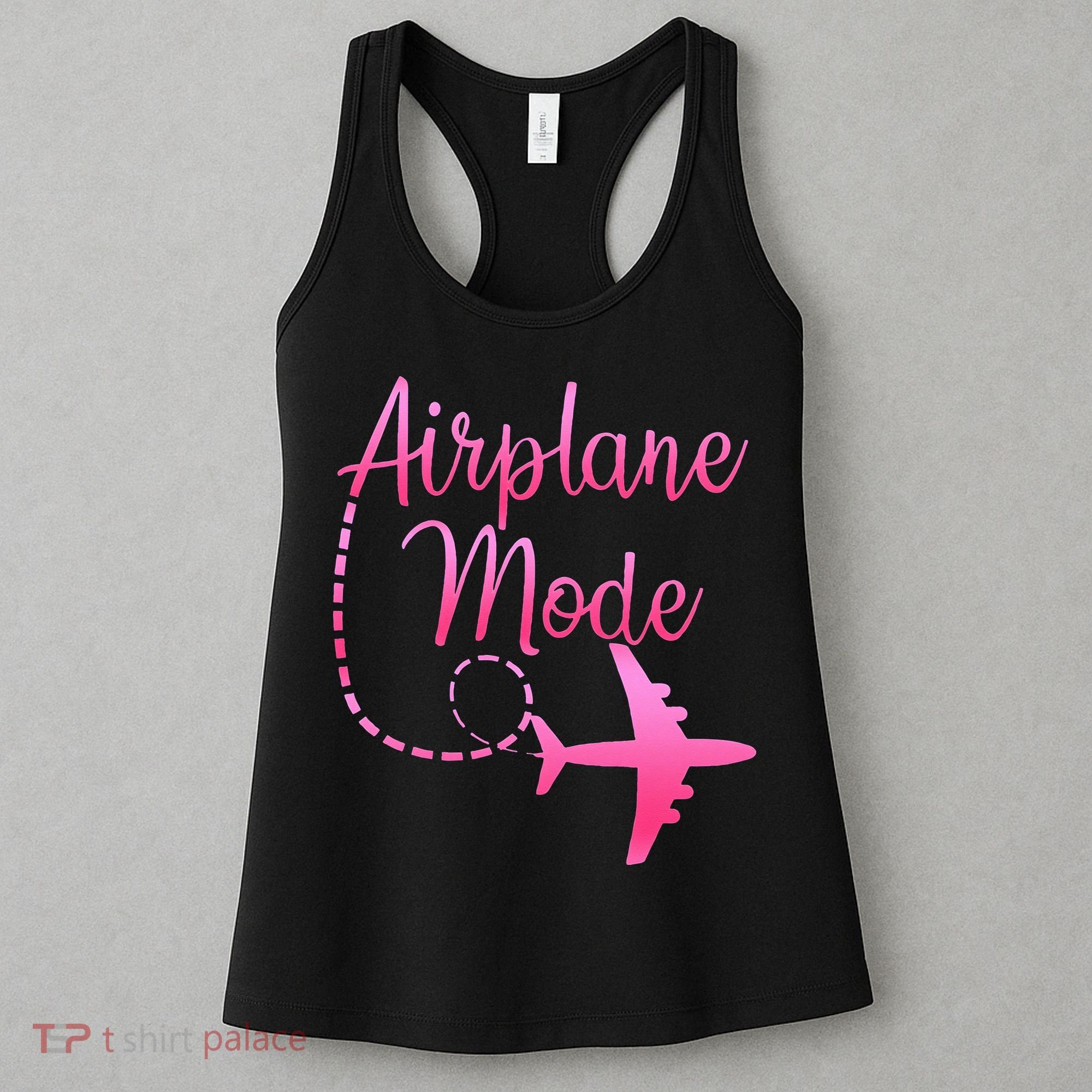 Airplane Mode Traveling Vacation For Womens Women's Tank Top