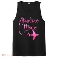Airplane Mode Traveling Vacation For Womens PosiCharge Competitor Tank thumb 0