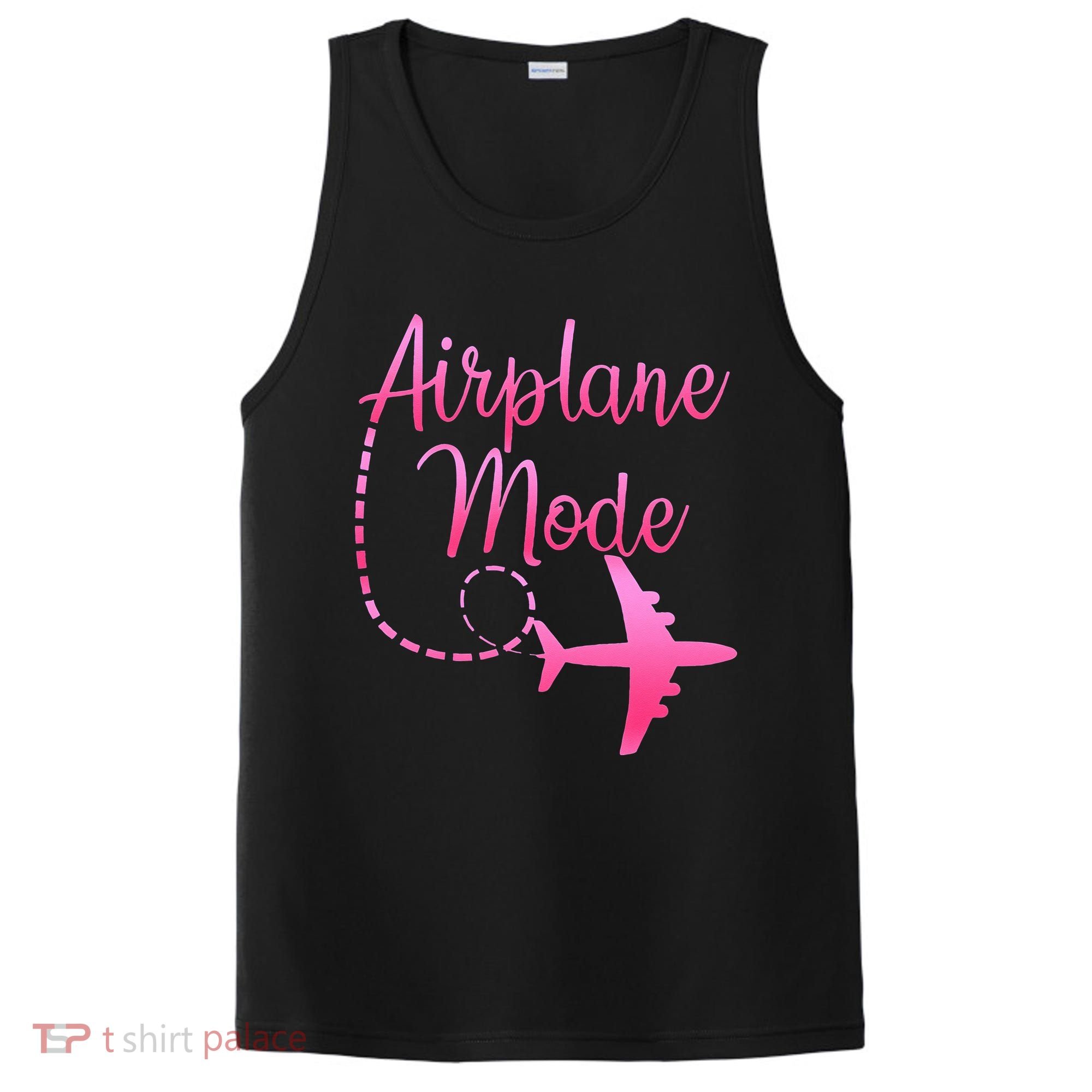 Airplane Mode Traveling Vacation For Womens PosiCharge Competitor Tank