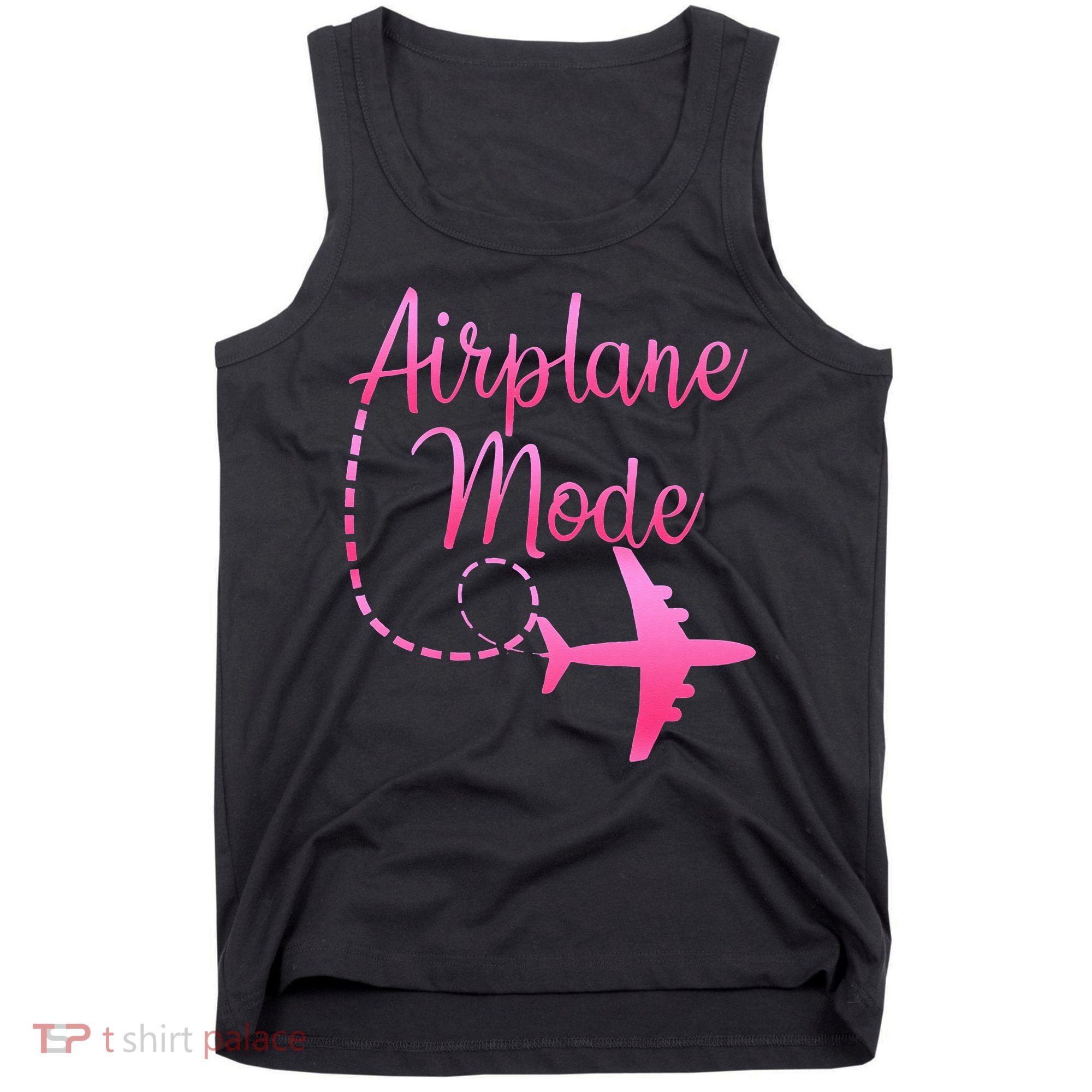 Airplane Mode Traveling Vacation For Womens Tank Top