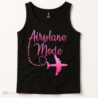 Airplane Mode Traveling Vacation For Womens Tank Top thumb 2