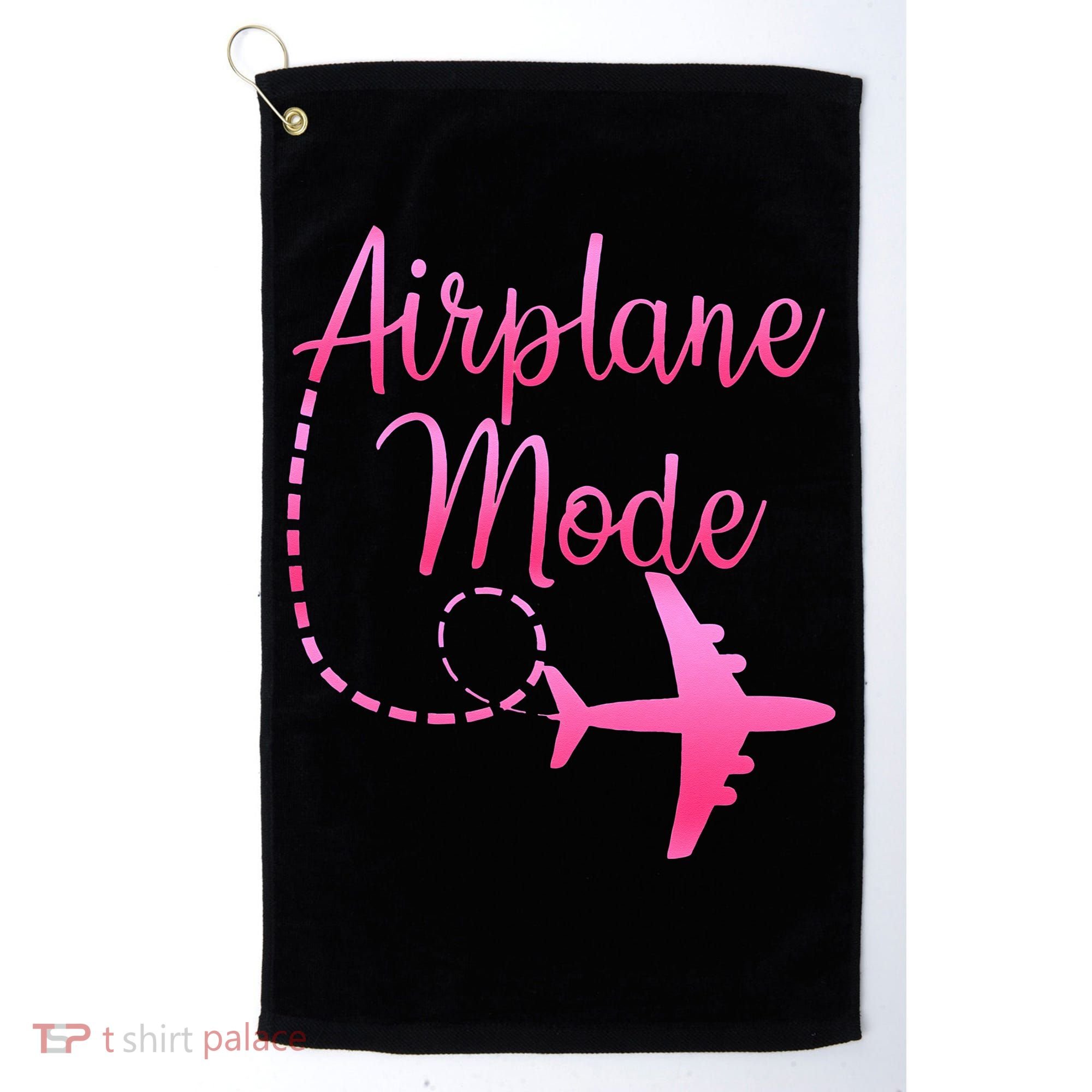 Airplane Mode Traveling Vacation For Womens Golf Towel