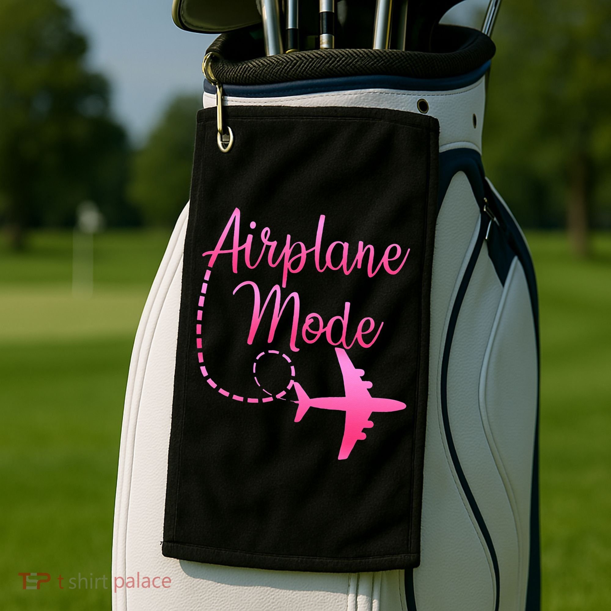 Airplane Mode Traveling Vacation For Womens Golf Towel