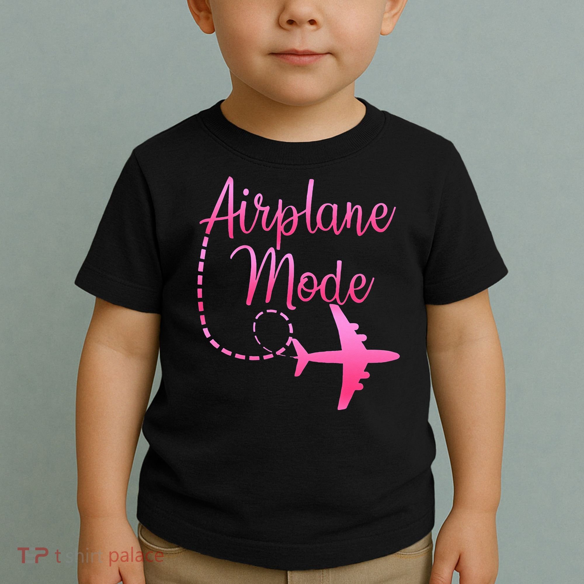 Airplane Mode Traveling Vacation For Womens Toddler T-Shirt