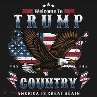 American Made Trump Merchandise Flag Trump 45 47 Bucket Hat thumb 4