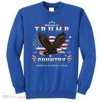 American Made Trump Merchandise Flag Trump 45 47 Sweatshirt thumb 0