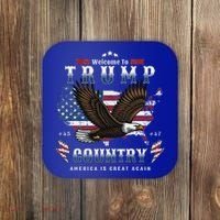 American Made Trump Merchandise Flag Trump 45 47 Coaster thumb 0