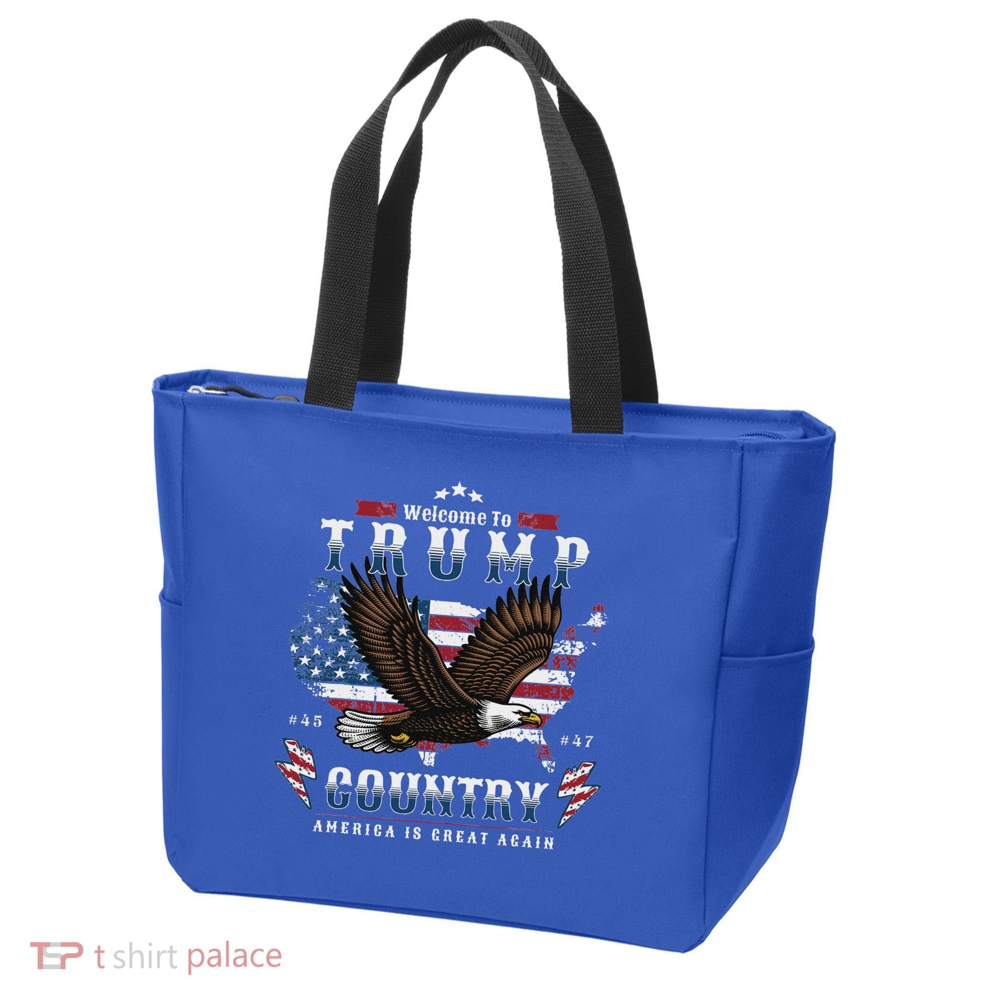 American Made Trump Merchandise Flag Trump 45 47 Tote Bag