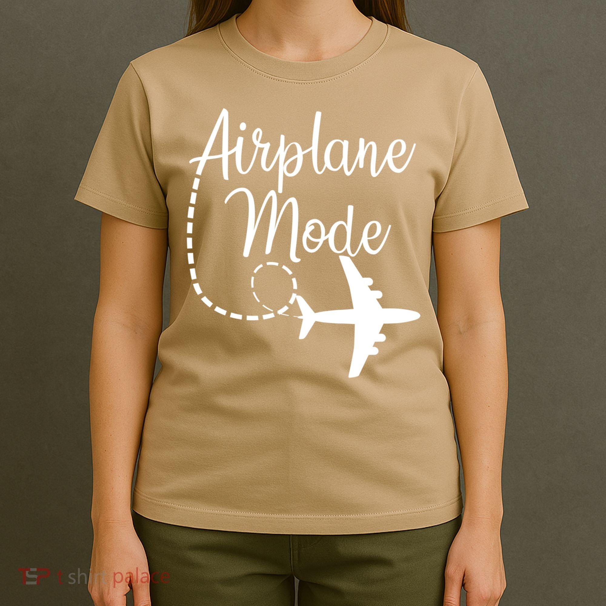 Airplane Mode Traveling Vacation Funny Gift For Traveler Adventure Gift T-Shirt