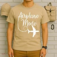 Airplane Mode Traveling Vacation Funny Gift For Traveler Adventure Gift T-Shirt thumb 6