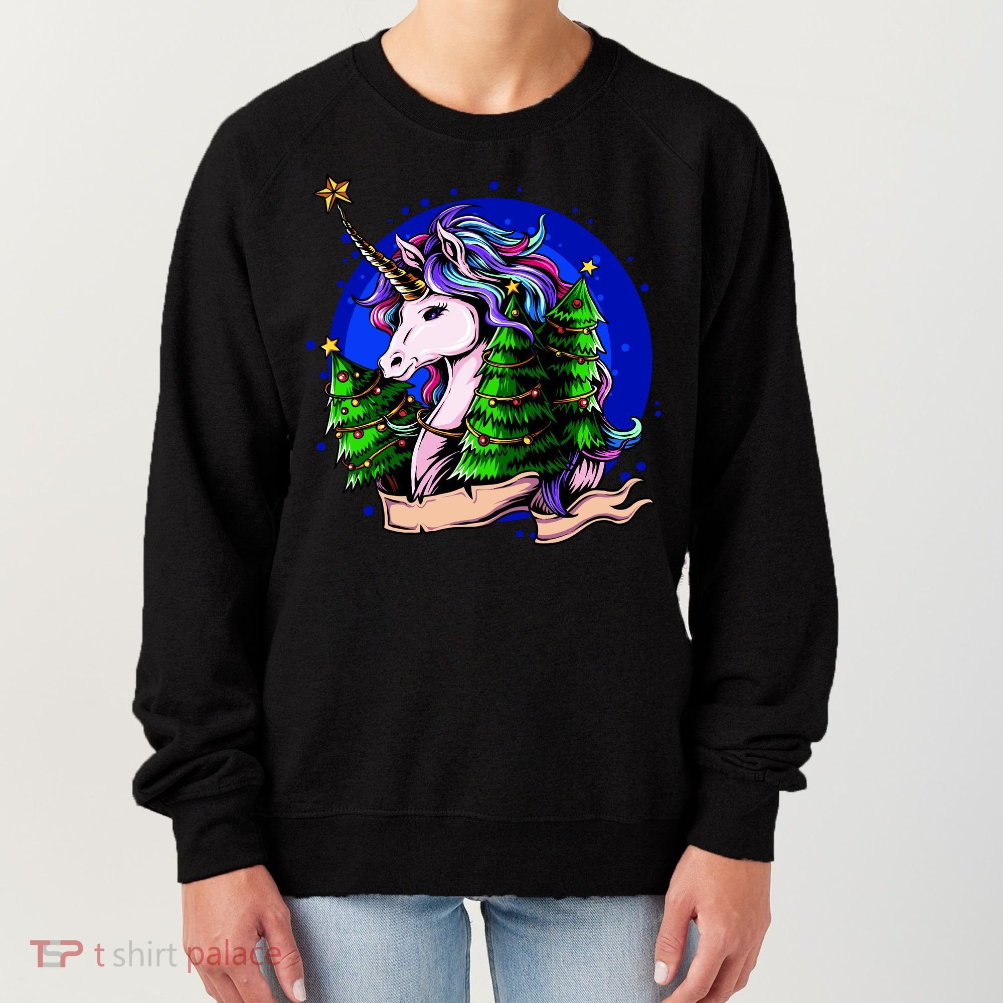 A Magical Unicorn Christmas Women's Sweatshirt