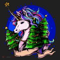 A Magical Unicorn Christmas Beanie thumb 2