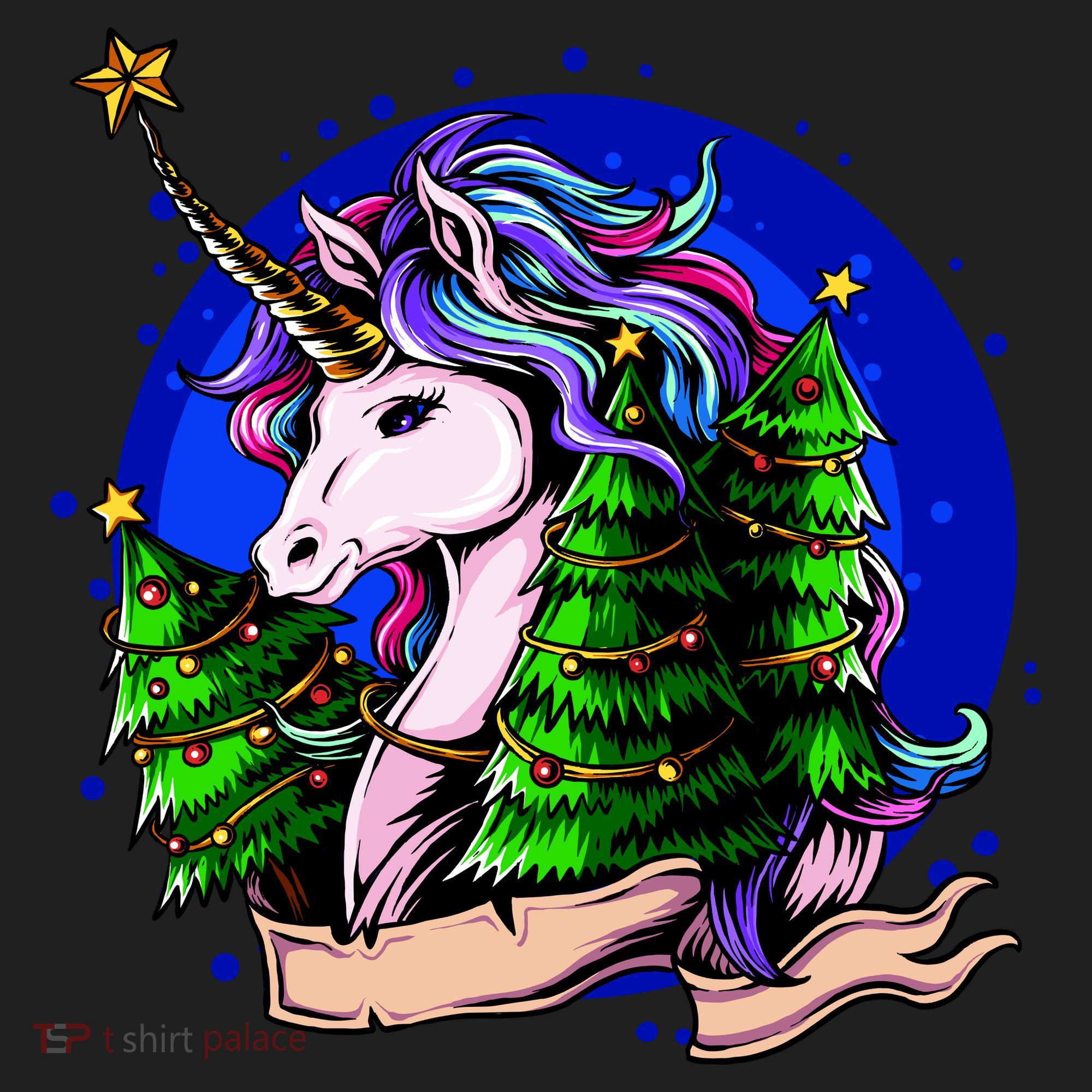 A Magical Unicorn Christmas Beanie