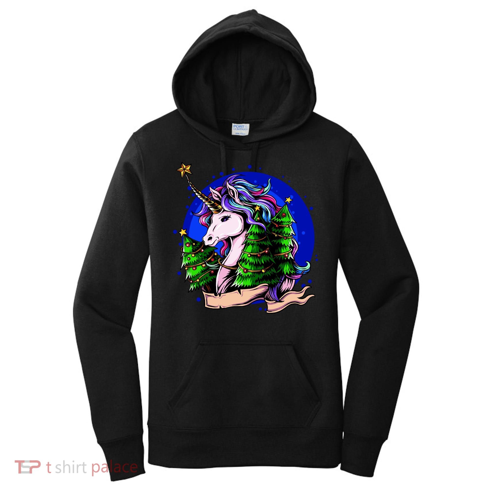A Magical Unicorn Christmas Women's Hoodie