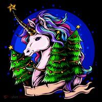 A Magical Unicorn Christmas Ornament thumb 1
