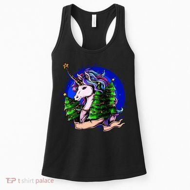 A Magical Unicorn Christmas Women's Tank Top