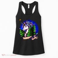 A Magical Unicorn Christmas Women's Tank Top thumb 0
