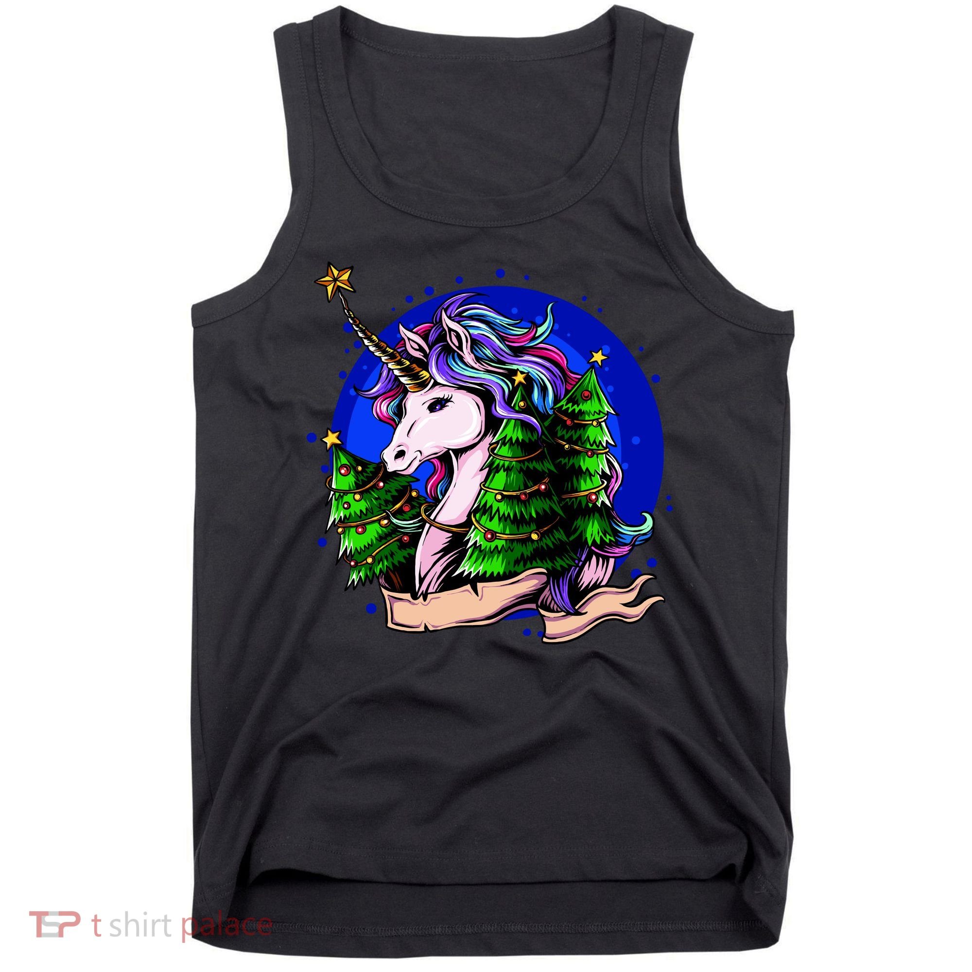 A Magical Unicorn Christmas Tank Top
