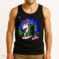 A Magical Unicorn Christmas Tank Top thumb 3