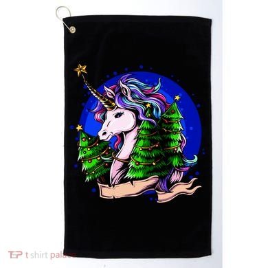 A Magical Unicorn Christmas Golf Towel