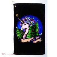 A Magical Unicorn Christmas Golf Towel thumb 0