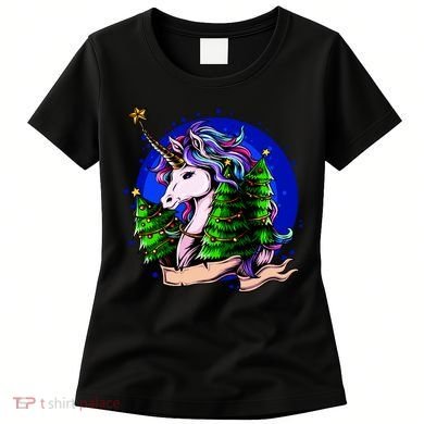 A Magical Unicorn Christmas Women's T-Shirt