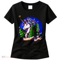 A Magical Unicorn Christmas Women's T-Shirt thumb 0