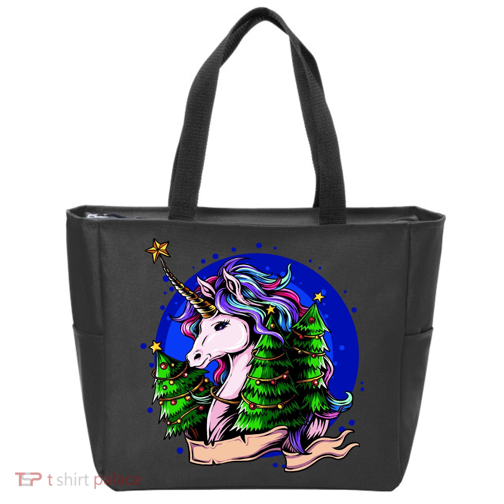 A Magical Unicorn Christmas Tote Bag