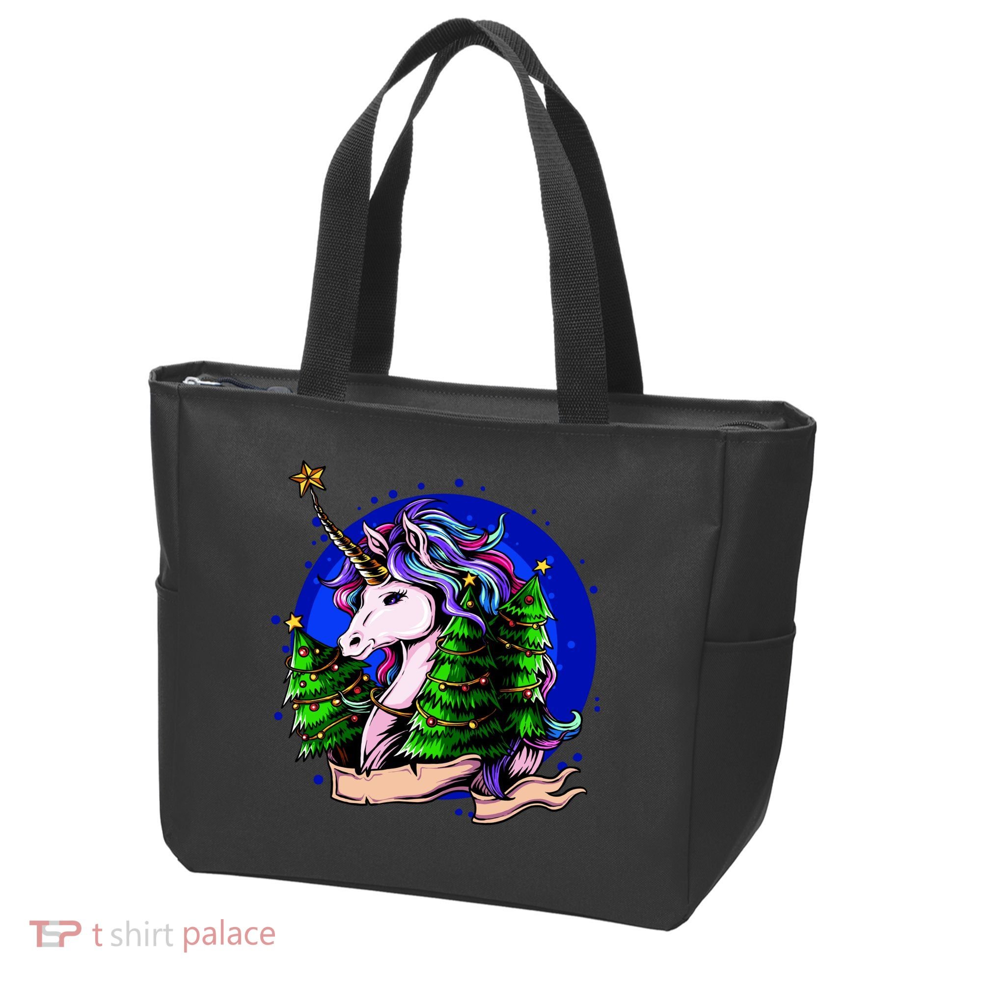 A Magical Unicorn Christmas Tote Bag
