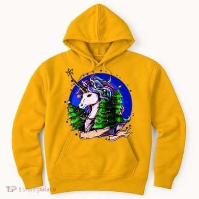 A Magical Unicorn Christmas Hoodie