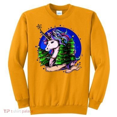A Magical Unicorn Christmas Sweatshirt