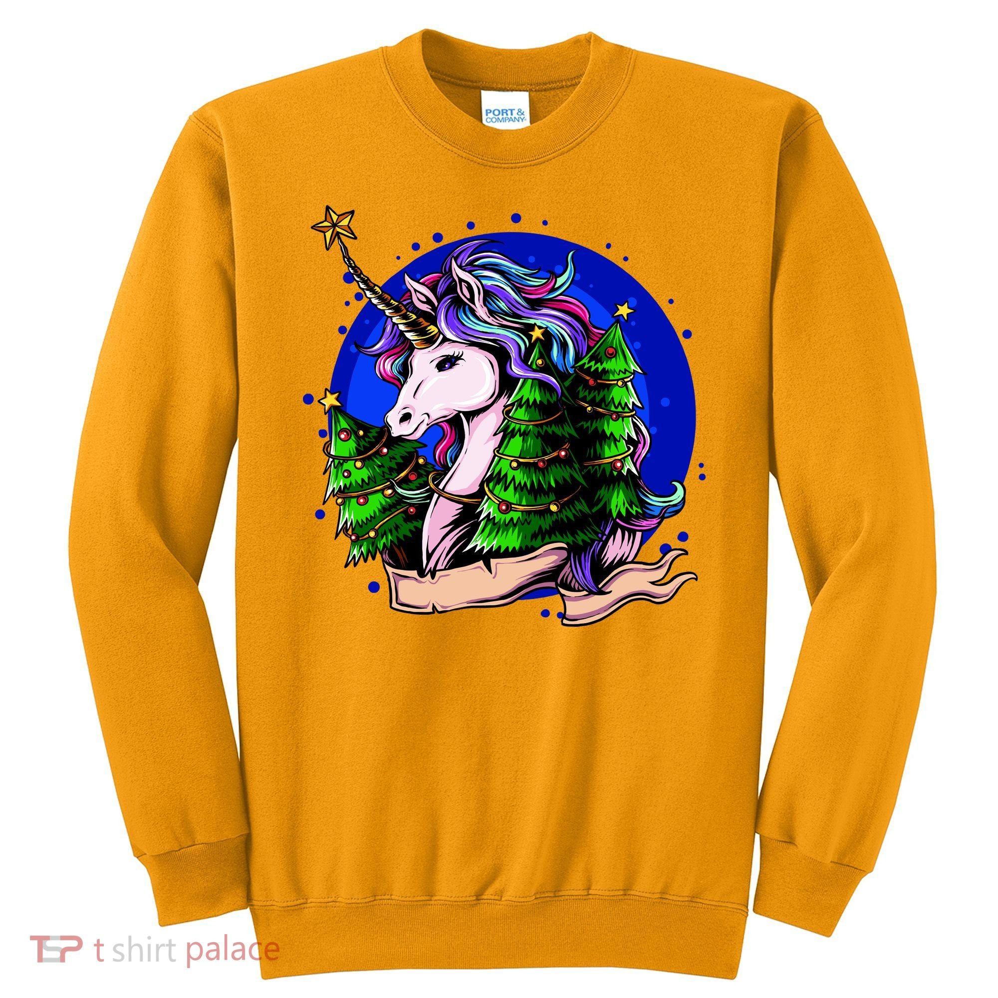 A Magical Unicorn Christmas Sweatshirt