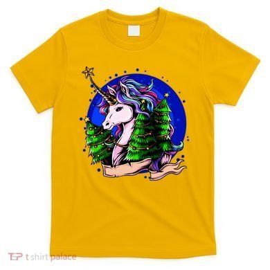 A Magical Unicorn Christmas T-Shirt