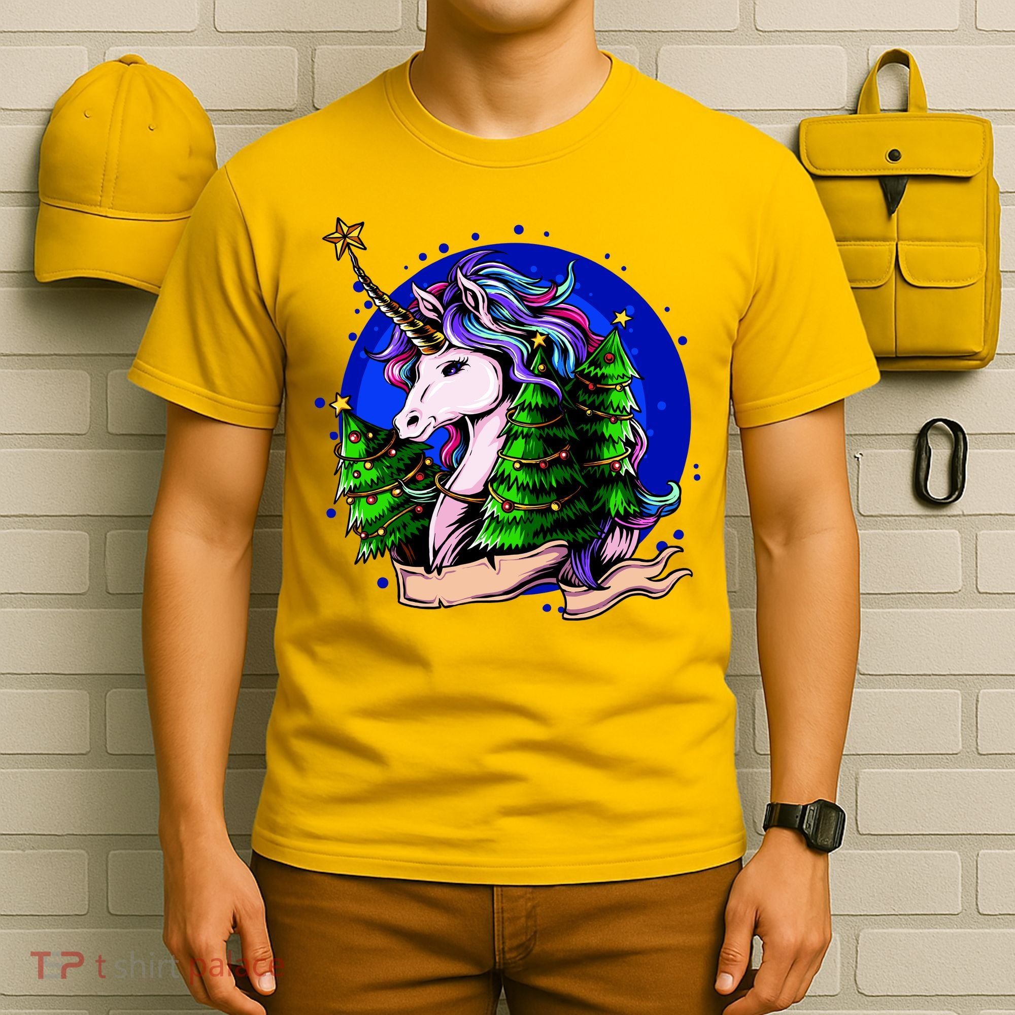 A Magical Unicorn Christmas T-Shirt